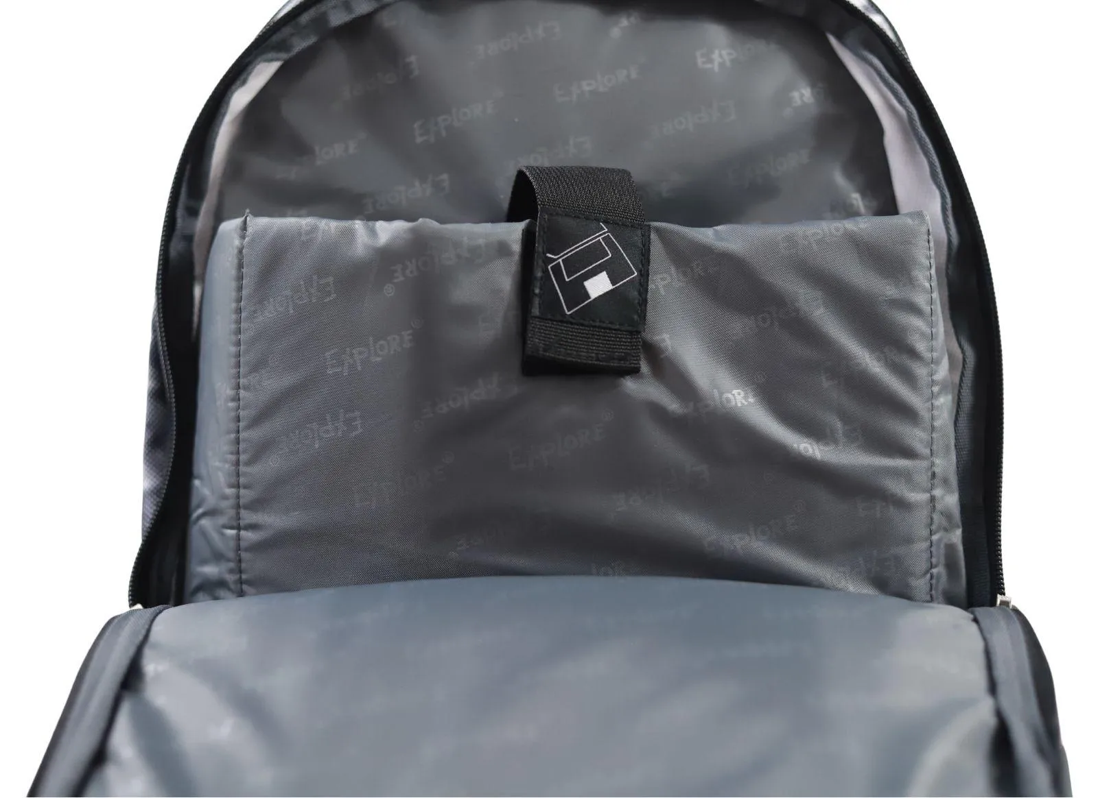 ■ Explore Trolley Backpack - Crystal & Black