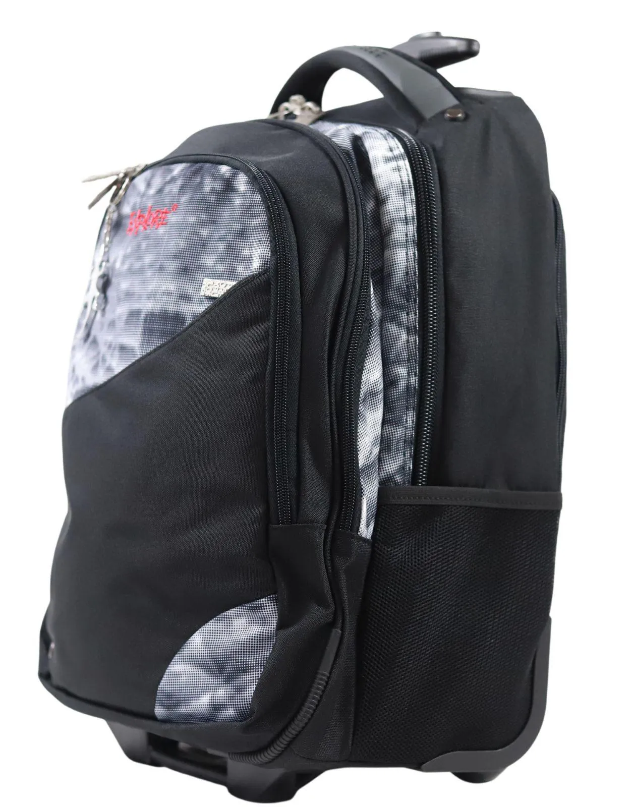 ■ Explore Trolley Backpack - Crystal & Black