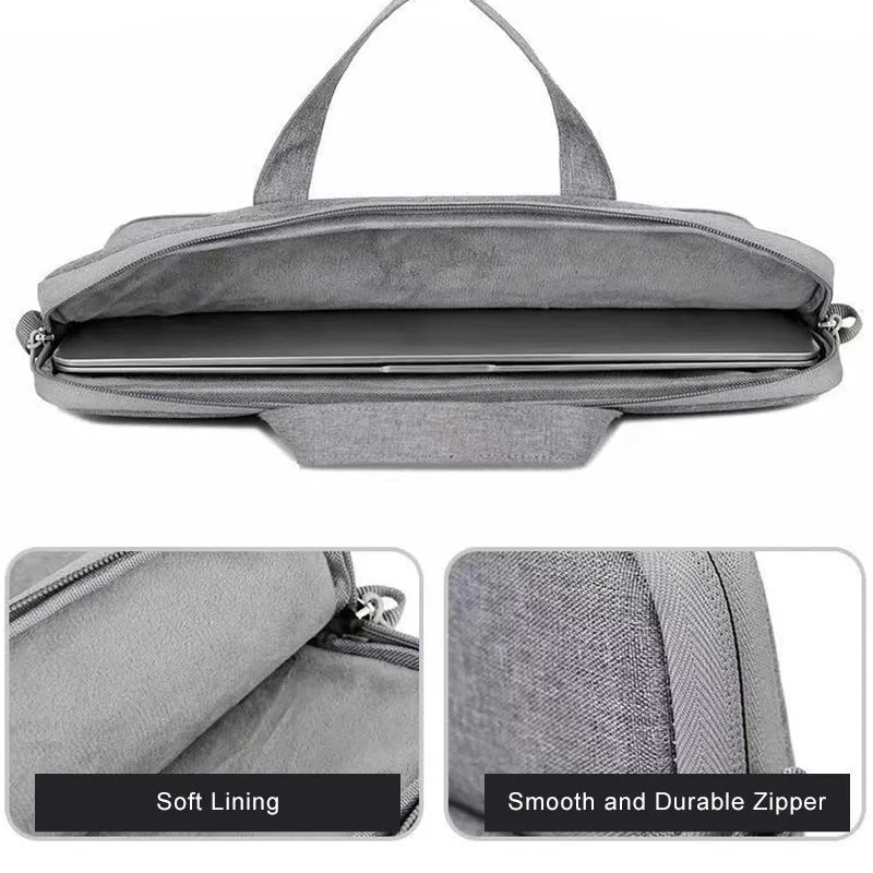 028 Series Laptop Case Simple Style Laptop Handbag Computer Carrying Case for 13-13.3 inch Laptop