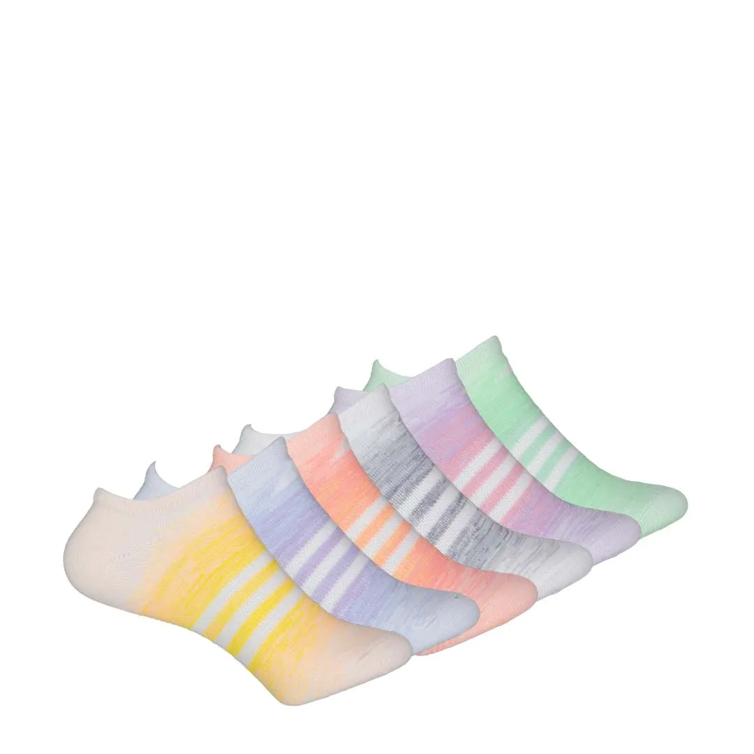 adidas - Kids' Ombre 6 Pack No-Show Socks (GB4210)