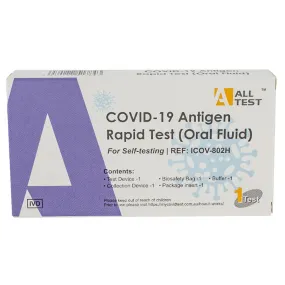 ALL TEST COVID-19 Antigen Rapid Test (Oral Fluid) ICOV-802H