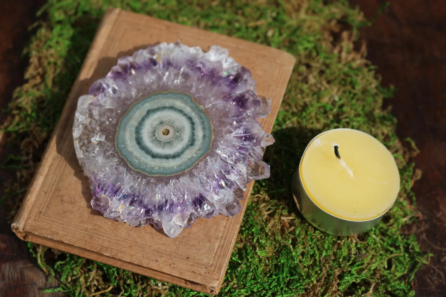 Amethyst Stalactite || Stalactite Slice || Crystal Flower || Amethyst Slice || Raw Amethyst || Druzy Stalactite || Agate Slice || Ornamental