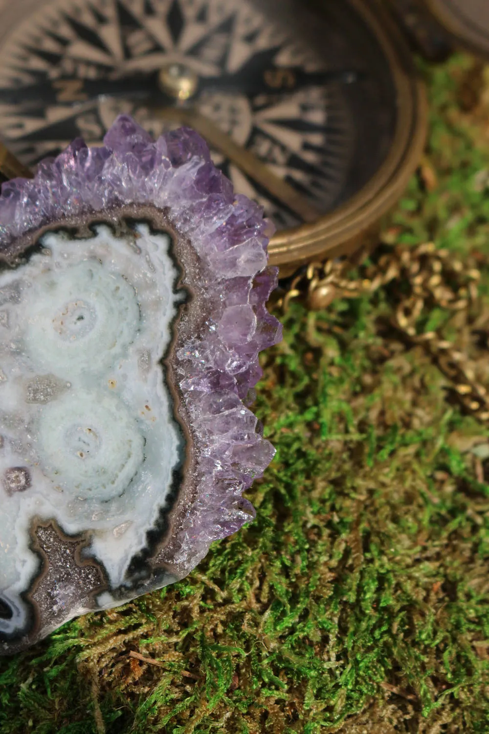 Amethyst Stalactite || Stalactite Slice || Crystal Flower || Amethyst Slice || Raw Amethyst || Druzy Stalactite || Agate Slice || Ornamental