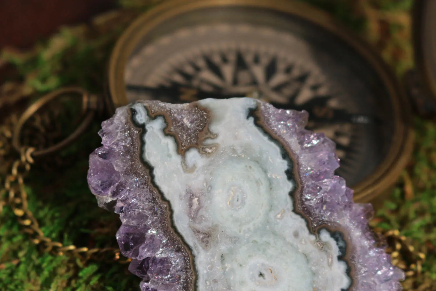 Amethyst Stalactite || Stalactite Slice || Crystal Flower || Amethyst Slice || Raw Amethyst || Druzy Stalactite || Agate Slice || Ornamental