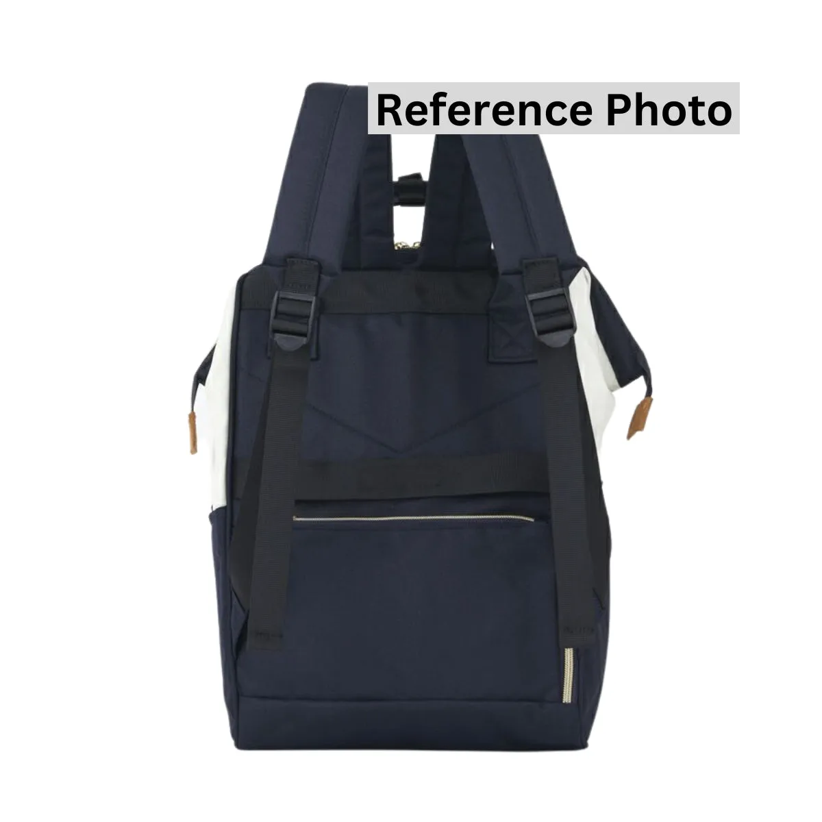 Anello Cross Bottle Backpack Regular in Black