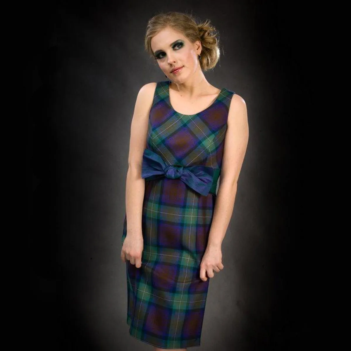 Ariadne Short Tartan Dress