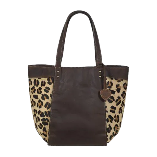 Ariat Ladies Bristol Leopard Brown Tote Bag A770001102