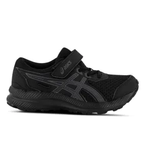 Asics Contend 8 Kids Black/Carrier Grey Unisex Size 12