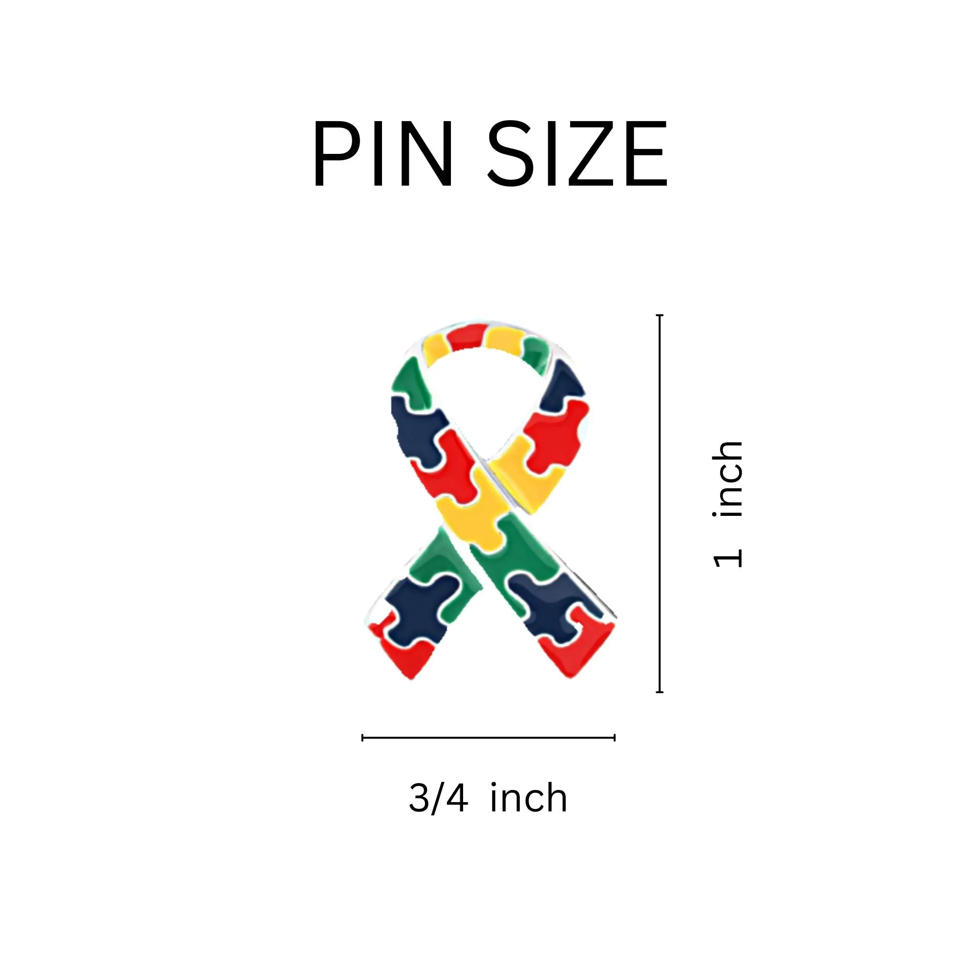 Autism Ribbon Pins