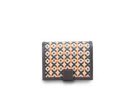 Bamboo Mini Bag (Dark Gray-Orange)