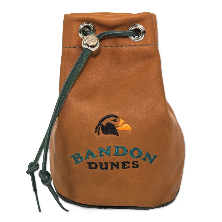 Bandon Dunes Leather Valuables Pouch