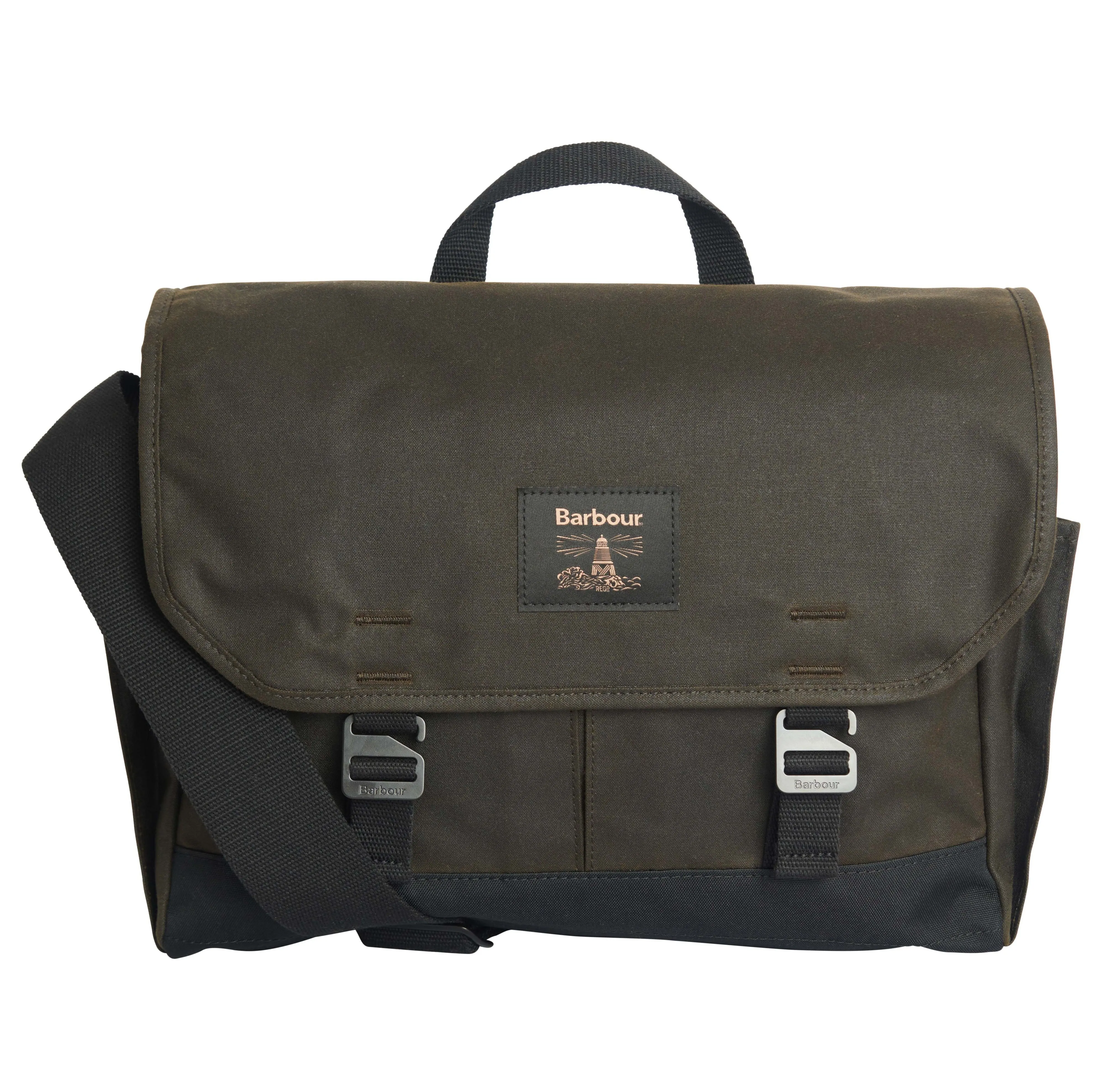 Barbour Field Wax Messenger Bag