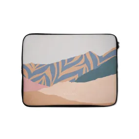 Beige Blissful Laptop Sleeve