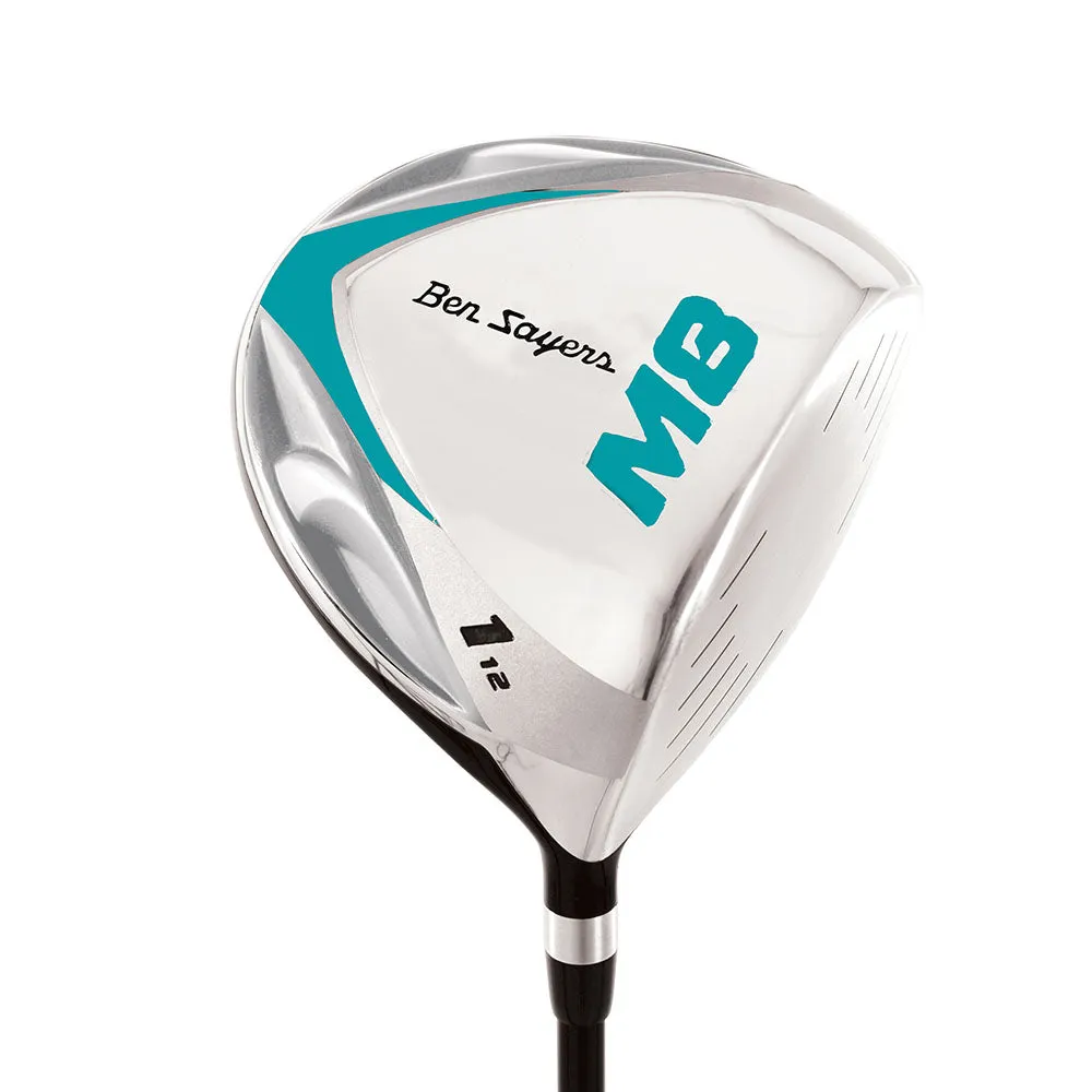 Ben Sayers M8 Ladies/Youths 8-Club Stand Bag Package Set - Turquoise