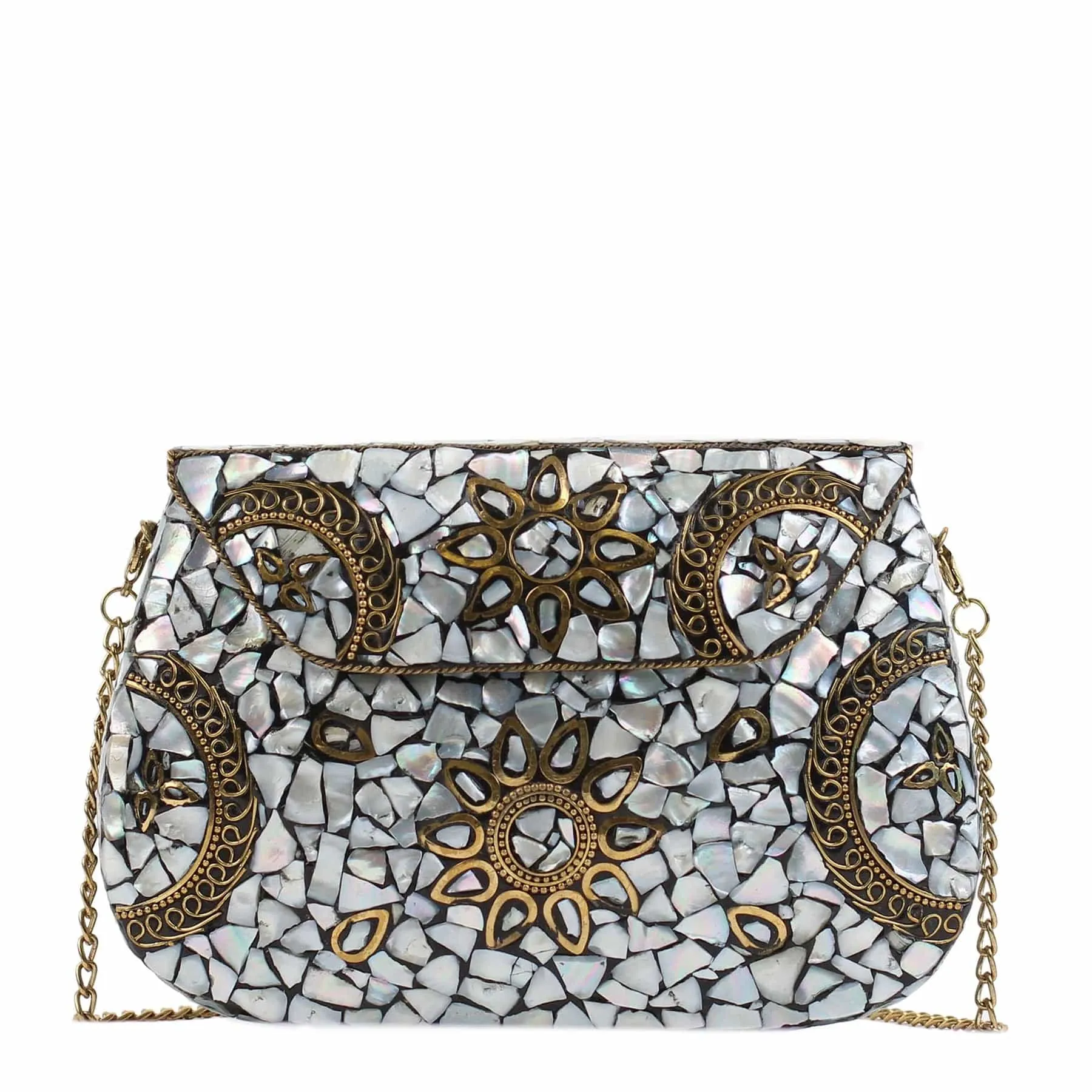 BGAIN01 Amoli Clutch With Shoulder Strap