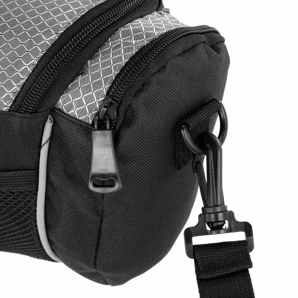 Bike Handlebar Bag MTB Riding Cycling Bicycle Front Tube Basket Pack Shoulder Bag