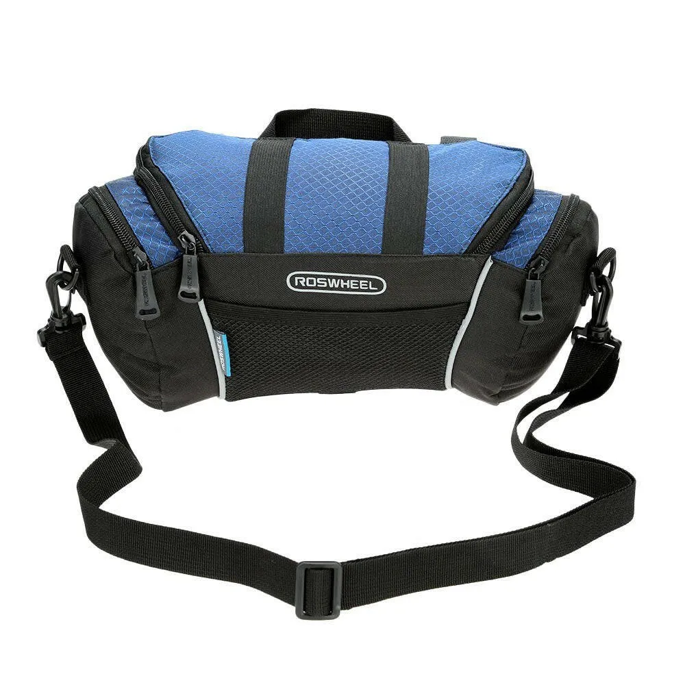 Bike Handlebar Bag MTB Riding Cycling Bicycle Front Tube Basket Pack Shoulder Bag