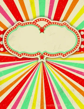 Binder Covers | Vintage Circus  | UPRINT | Schoolgirl Style