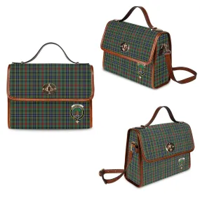 Bisset Tartan Waterproof Canvas Bag with Family Crest