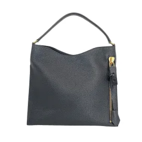 Black & Gold Hobo Bag w/Pouch