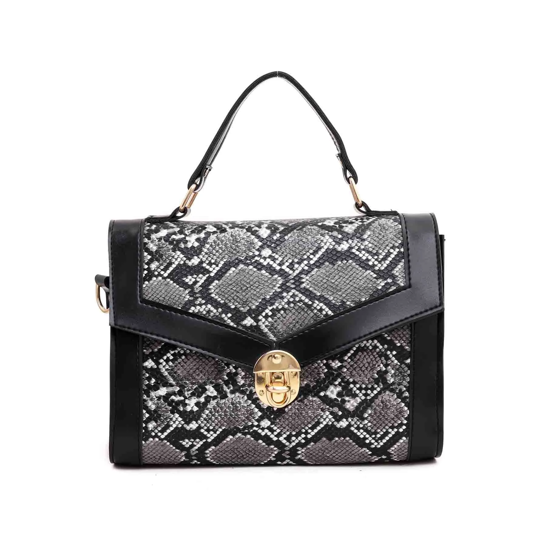 Black Formal Shoulder Bag P55302