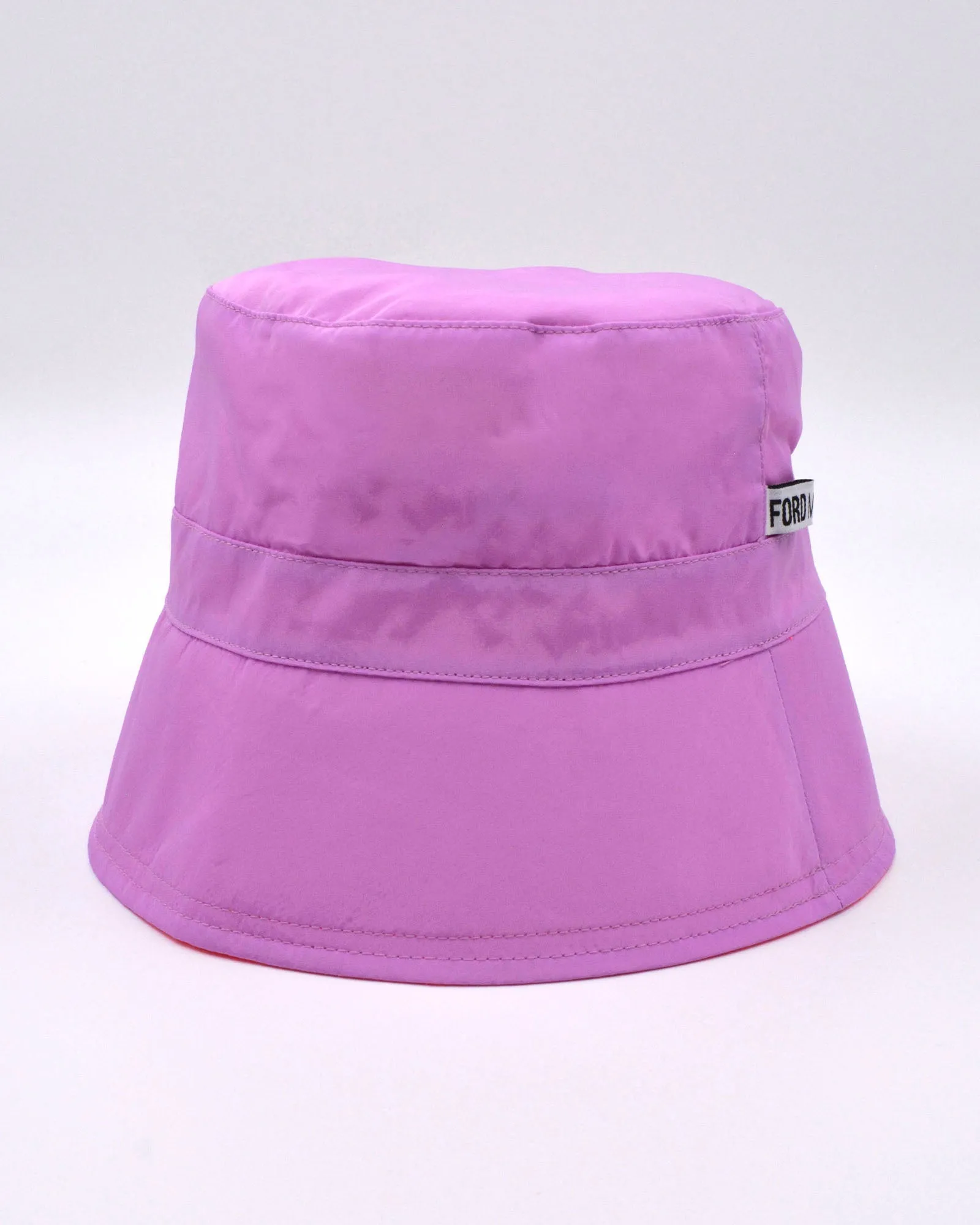 BOBBY Reversible Unisex Bucket Hat (fluro pink/lavender)