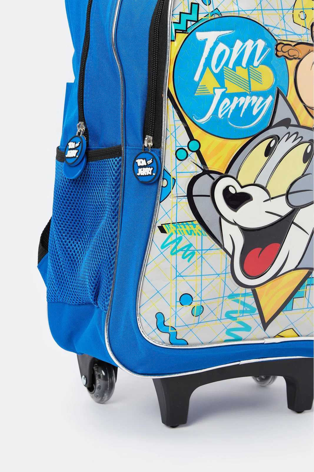 Boys Blue Tom & Jerry Trolley Set (5 Piece)