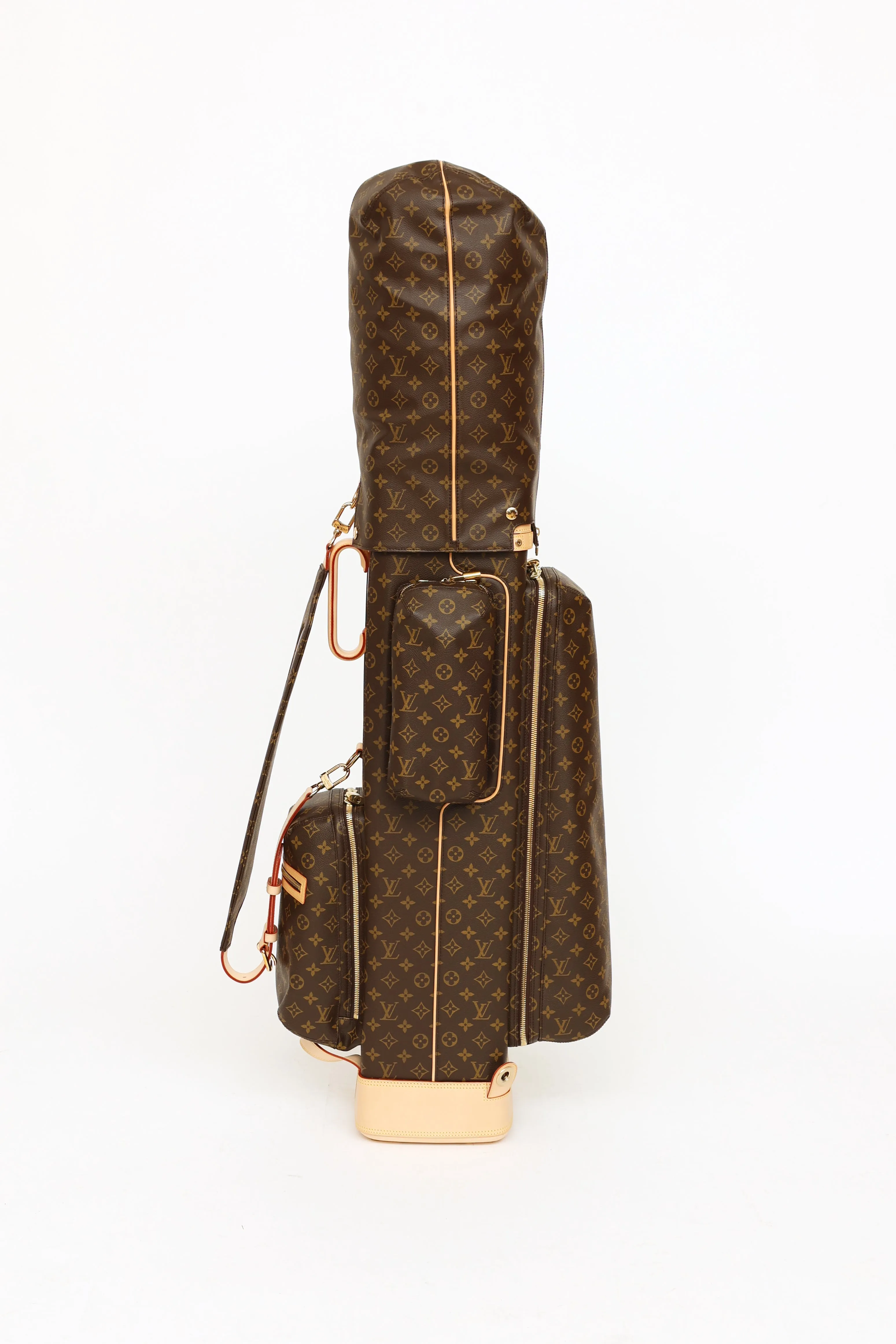 Brown Monogram Golf Bag