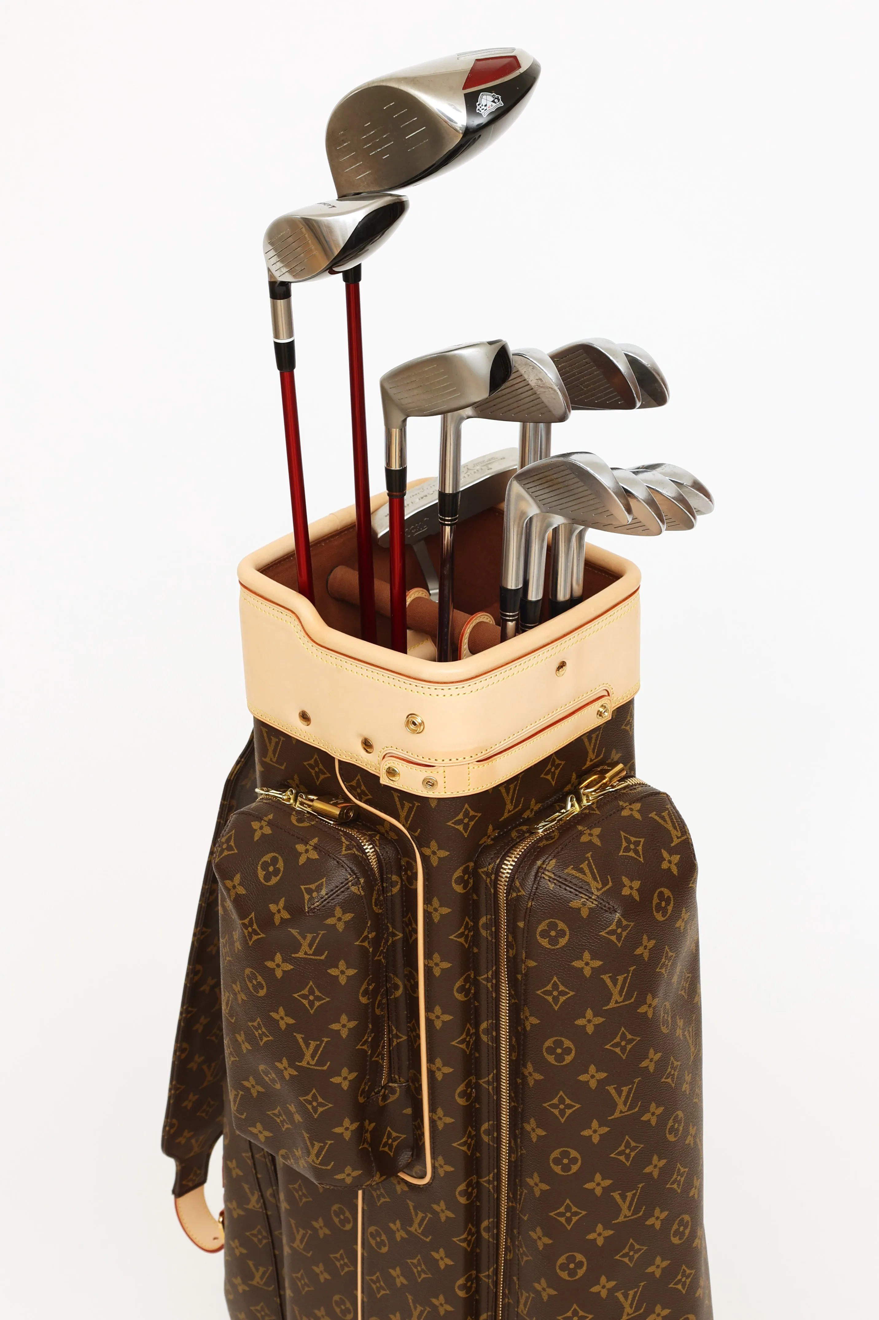 Brown Monogram Golf Bag