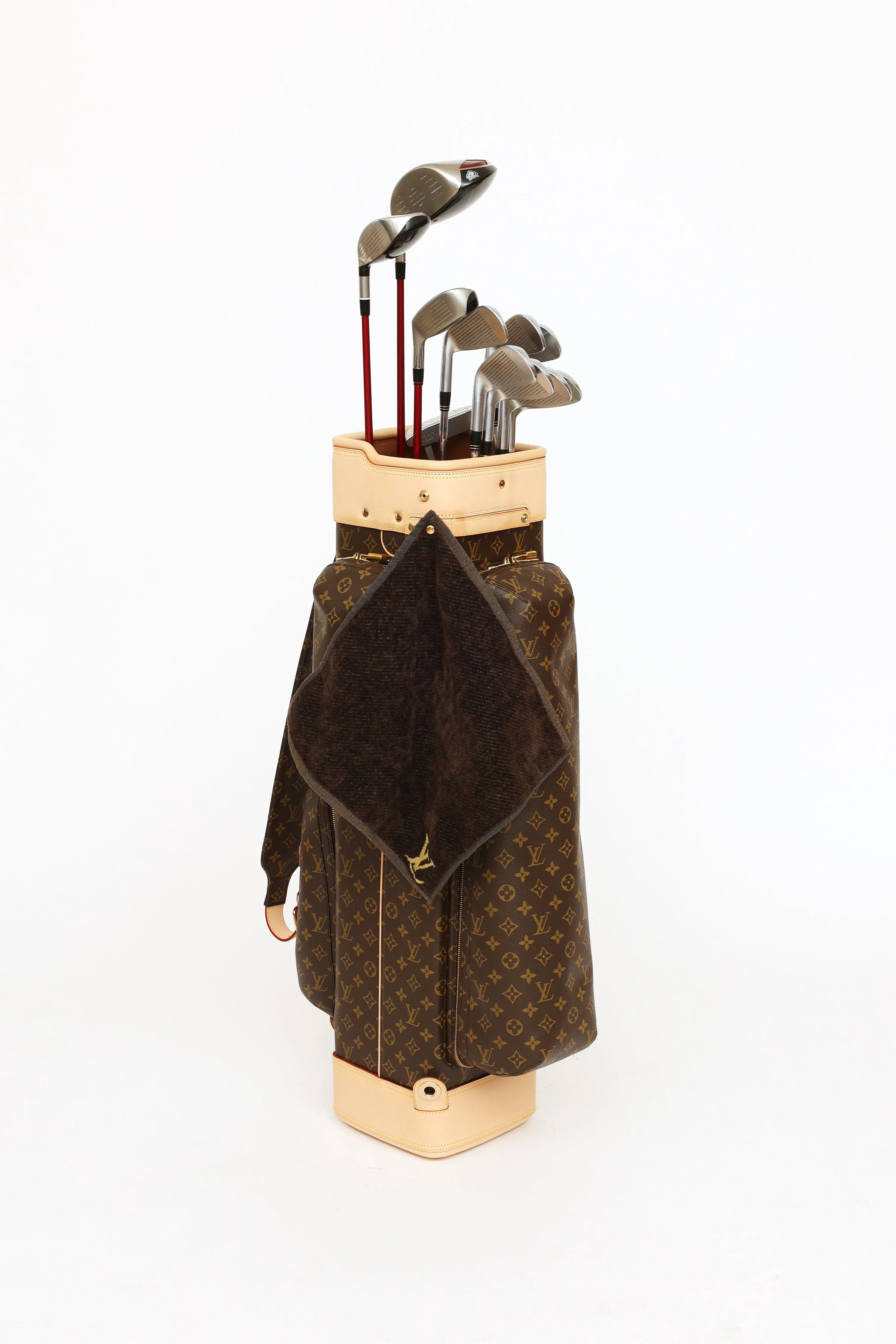 Brown Monogram Golf Bag