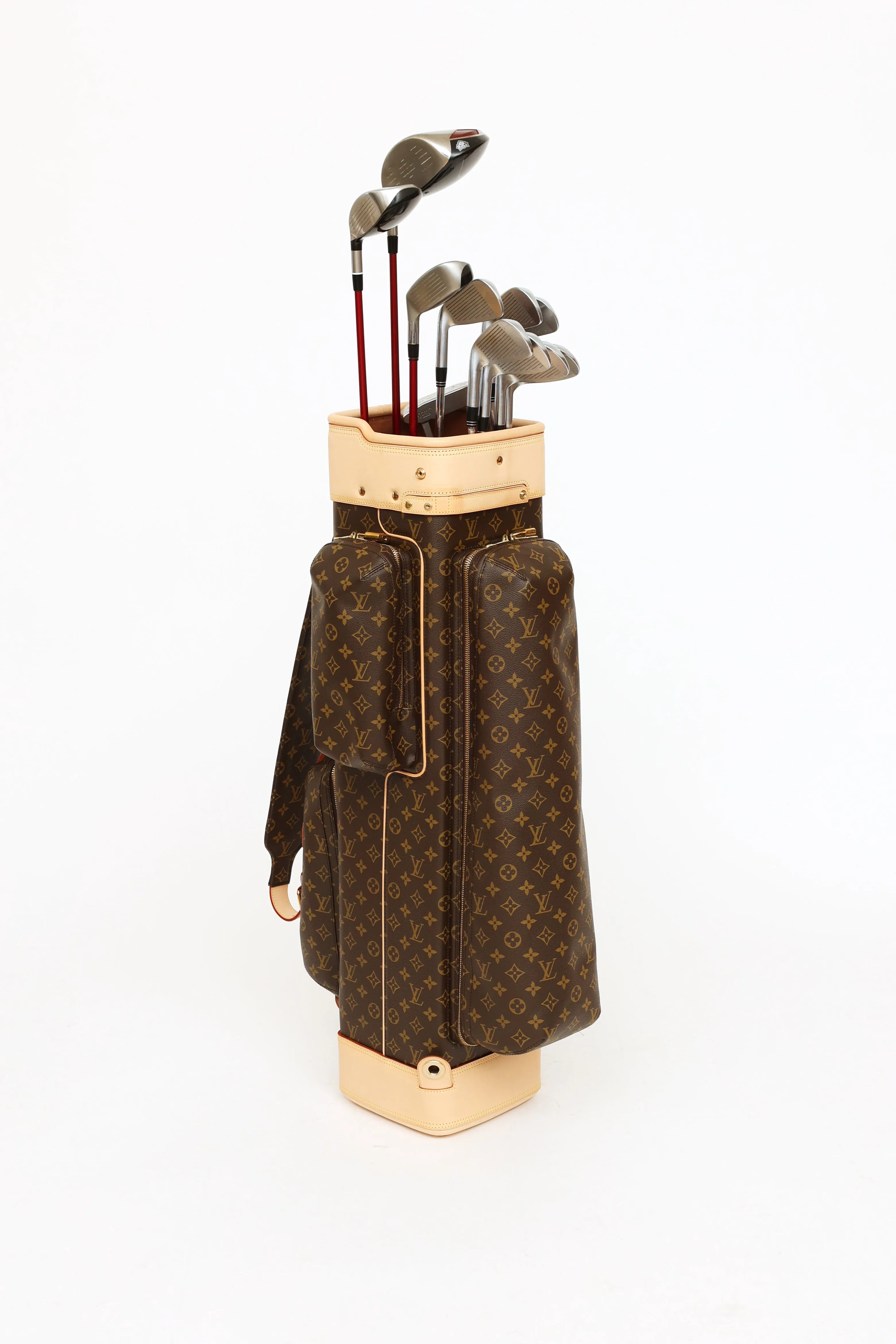 Brown Monogram Golf Bag