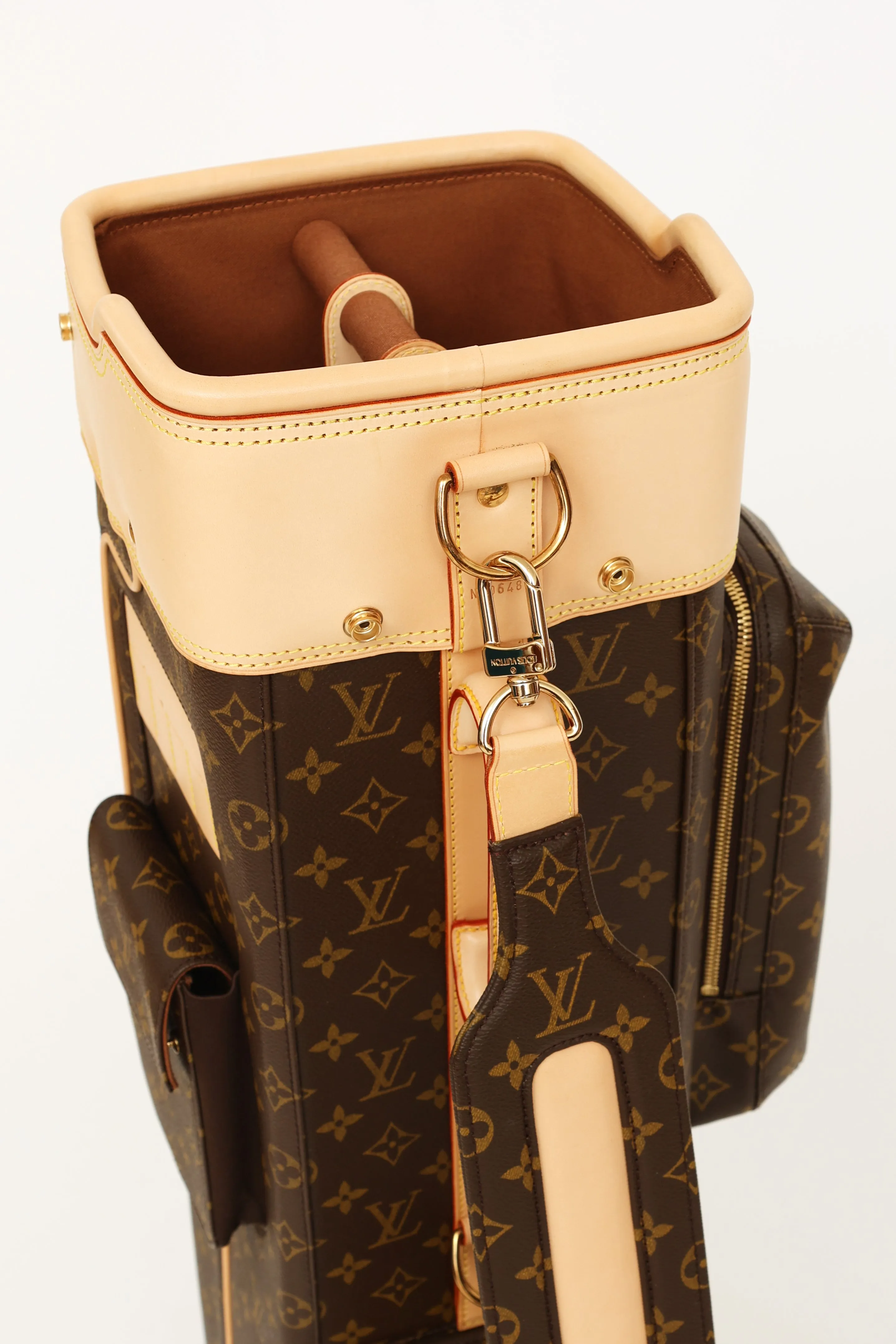 Brown Monogram Golf Bag