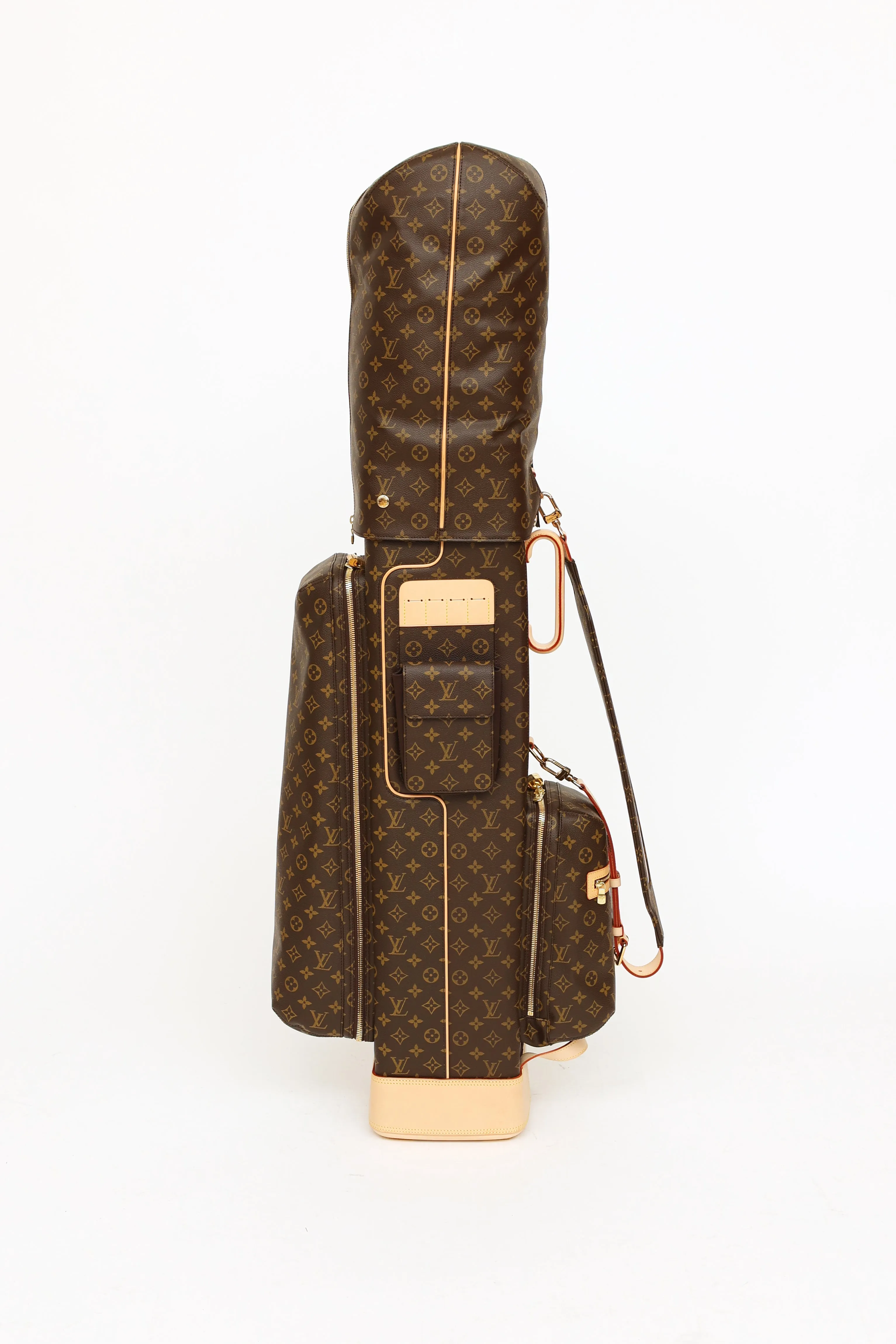 Brown Monogram Golf Bag