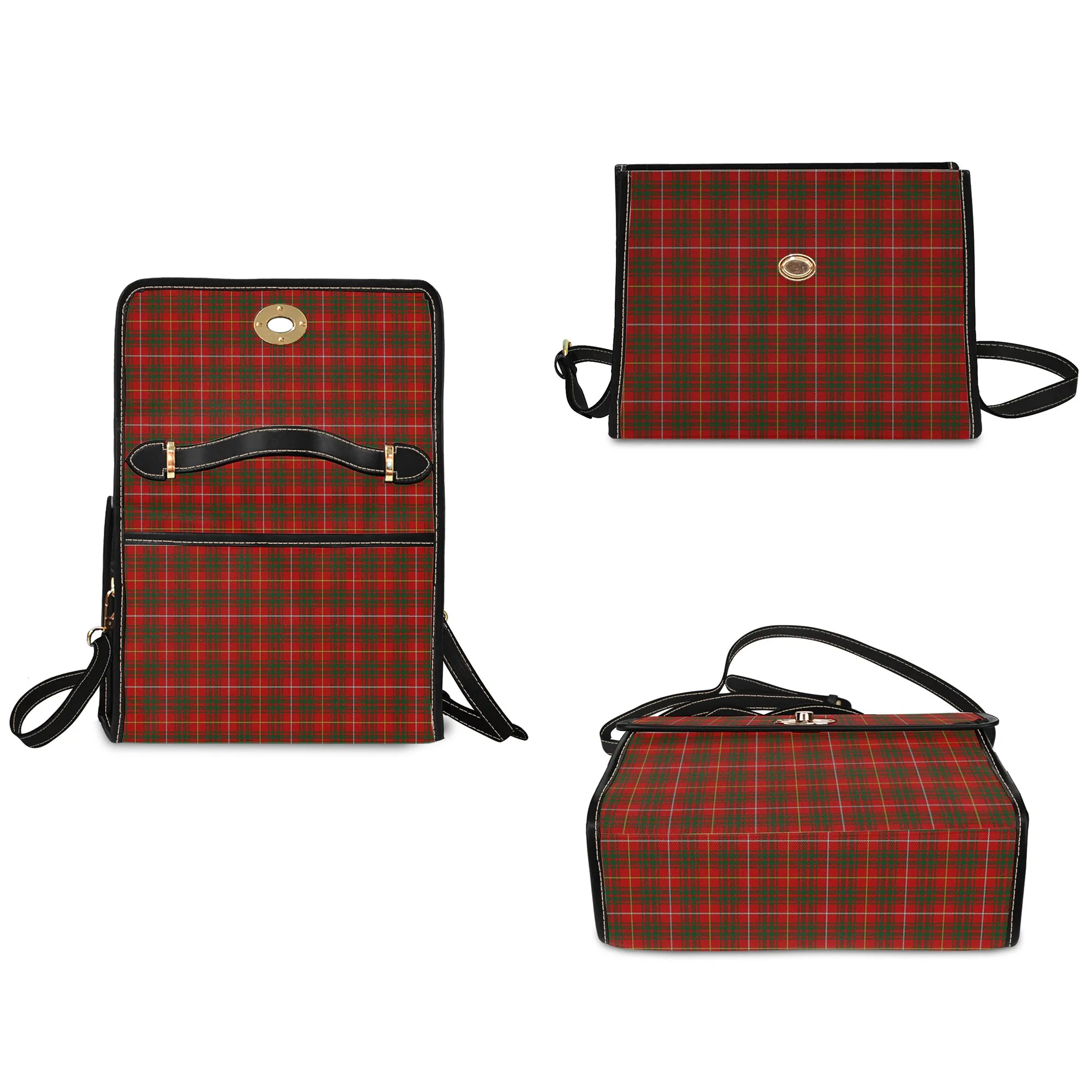 Bruce Tartan Waterproof Canvas Bag