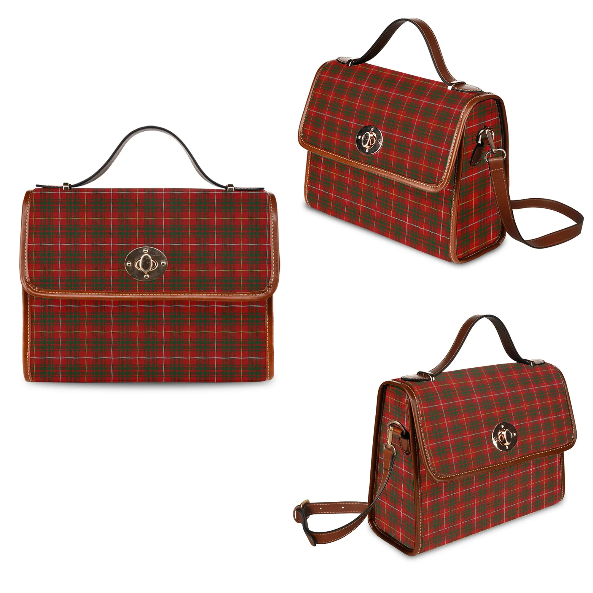 Bruce Tartan Waterproof Canvas Bag