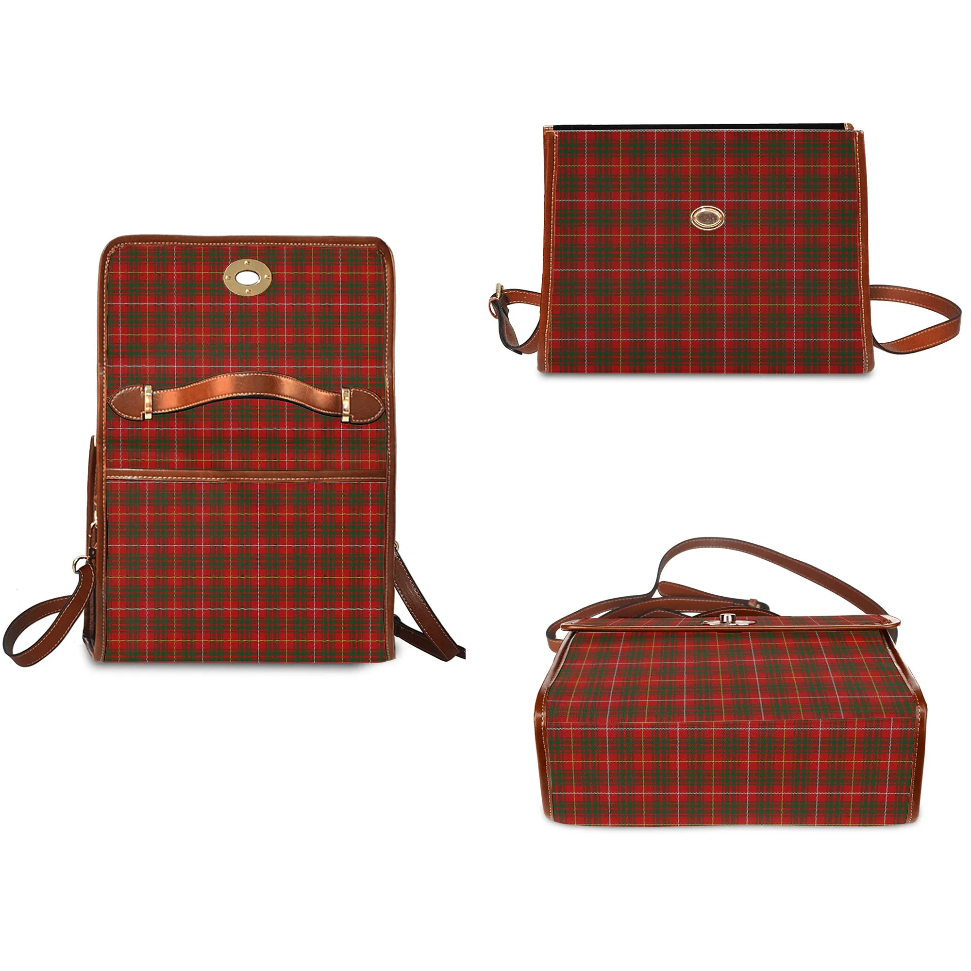 Bruce Tartan Waterproof Canvas Bag