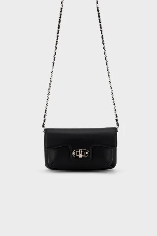 BUCKLED LOCK CROSSBODY BAG