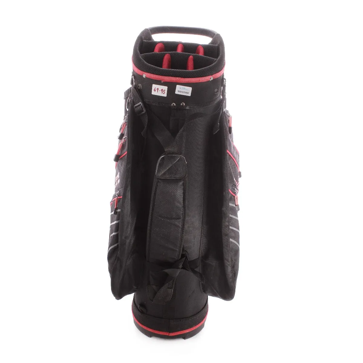 Caddymatic Second Hand Cart Bag - Black/Red