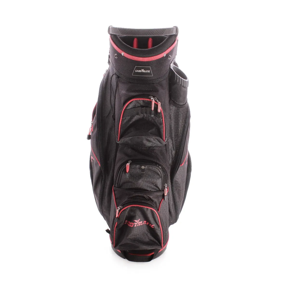 Caddymatic Second Hand Cart Bag - Black/Red