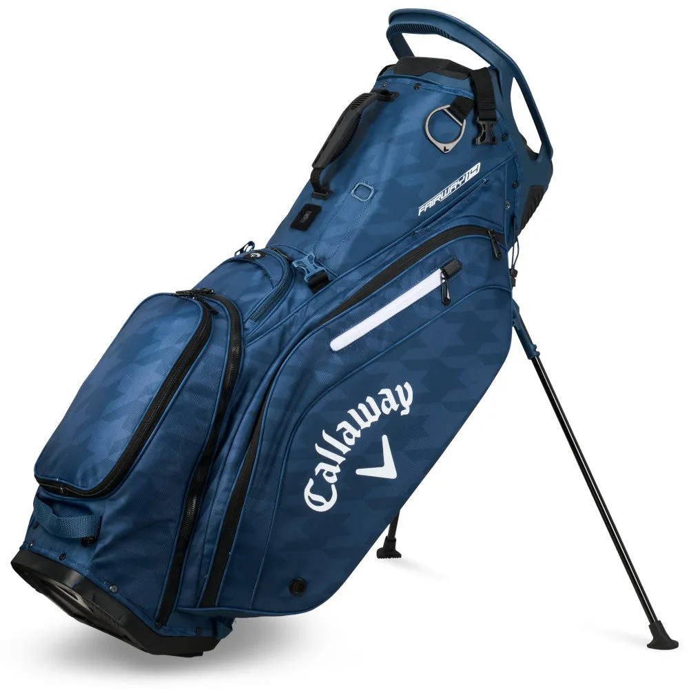 Callaway Fairway 14 Stand Bag - Navy Houndstooth