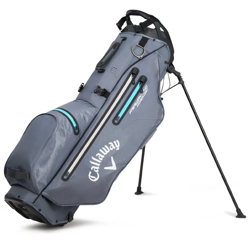 Callaway Fairway C Hyper Dry Waterproof Stand Bag - Graphite/Blue