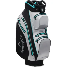 Callaway ORG 14 Hyper Dry Waterproof Cart Bag - Silver/Black/Green