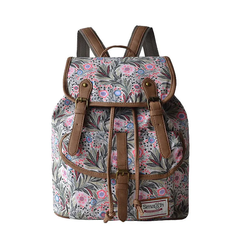 Canvas student backpack