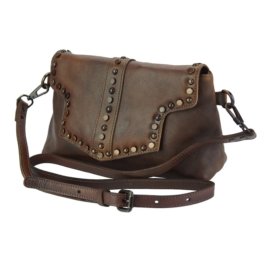 Carmela leather cross body bag