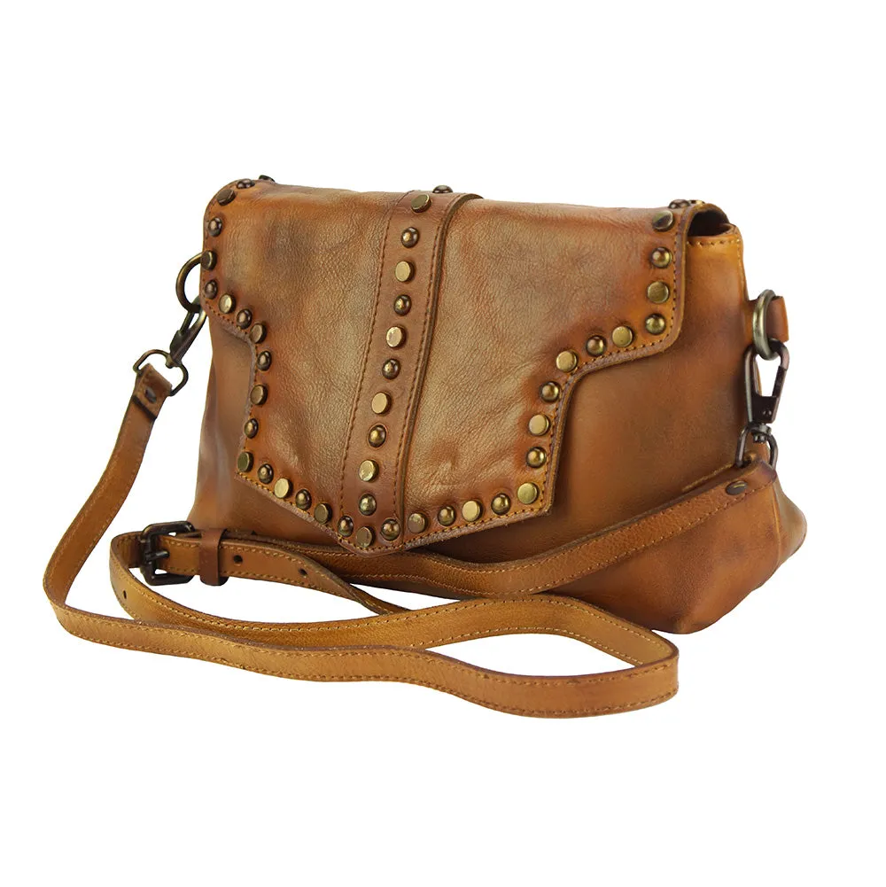 Carmela leather cross body bag