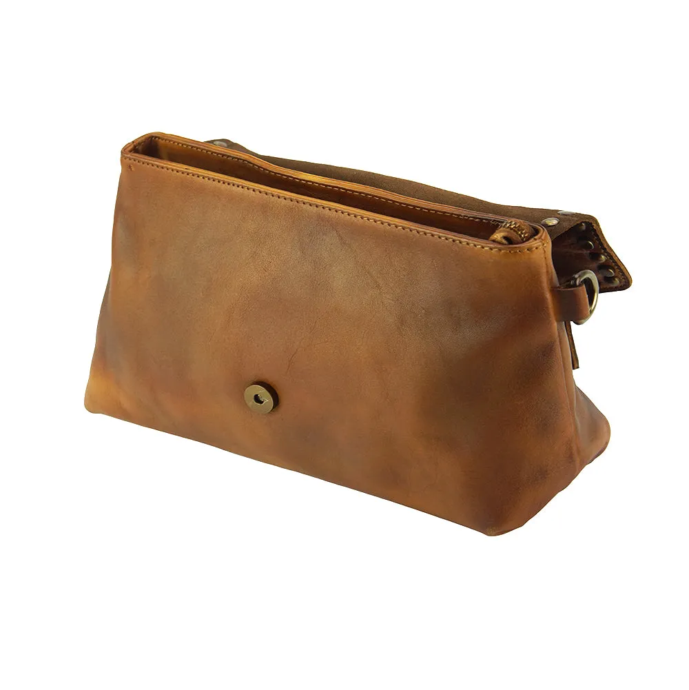 Carmela leather cross body bag