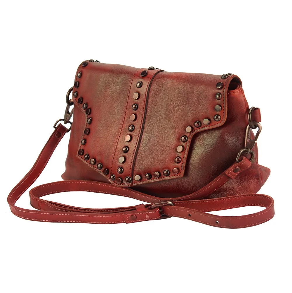 Carmela leather cross body bag