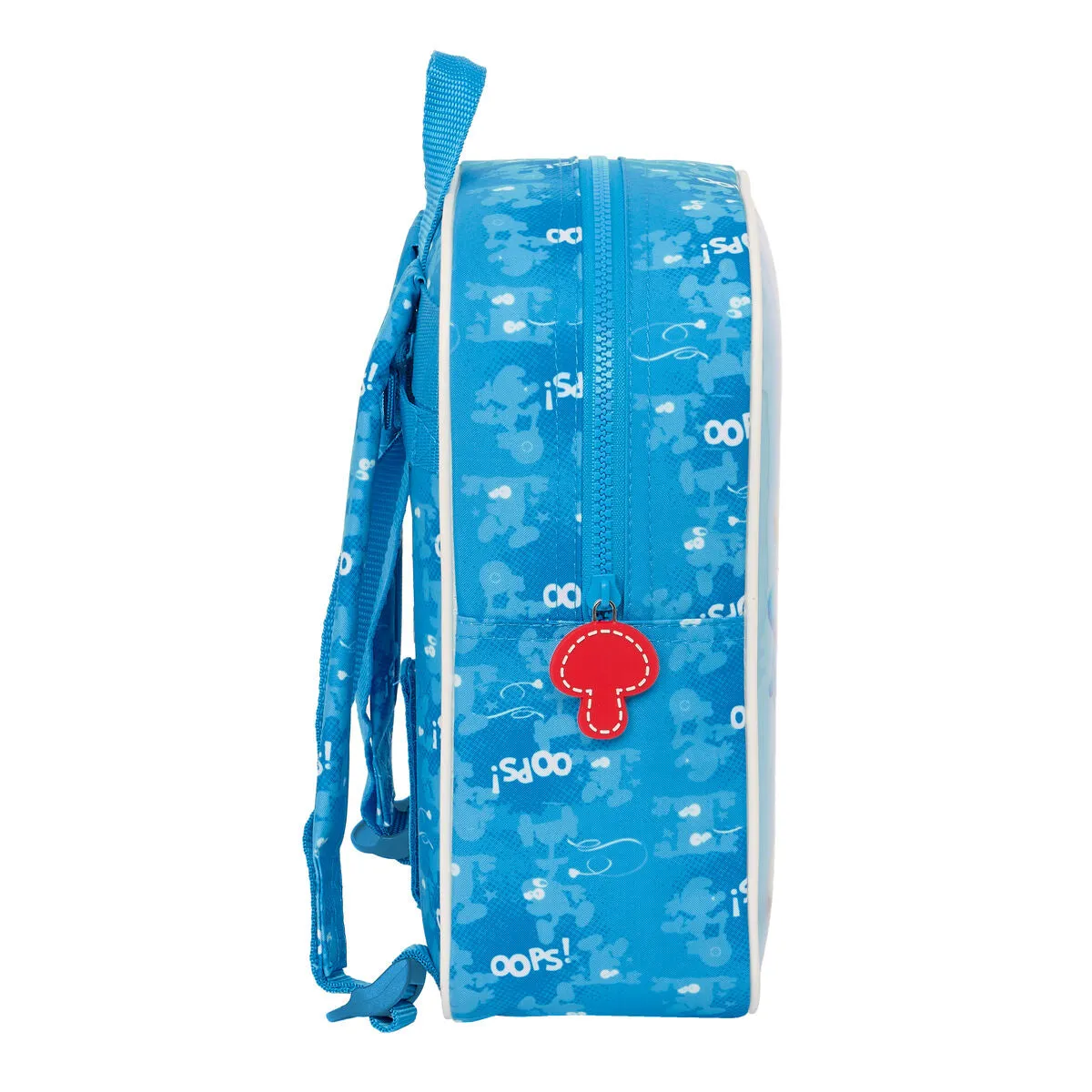 Child bag Los Pitufos Blue 22 x 27 x 10 cm