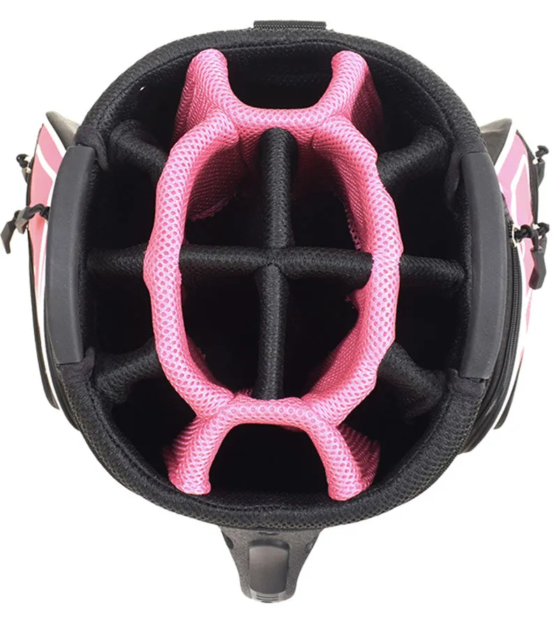 Cleveland Golf Lightweight Cart Bag- Pink/Black