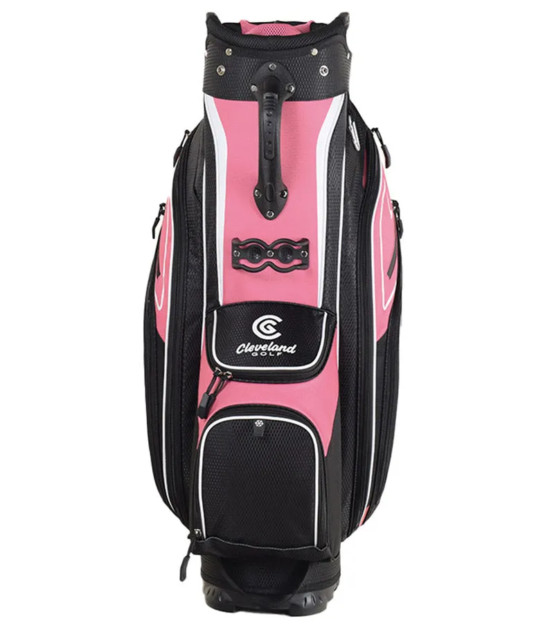 Cleveland Golf Lightweight Cart Bag- Pink/Black